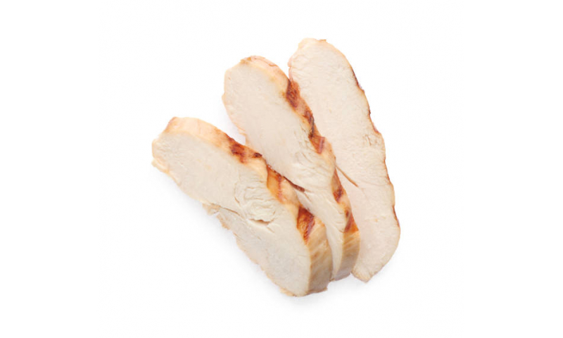 Fresh Cooked Sliced Chicken Pieces 2.5kg Tub
