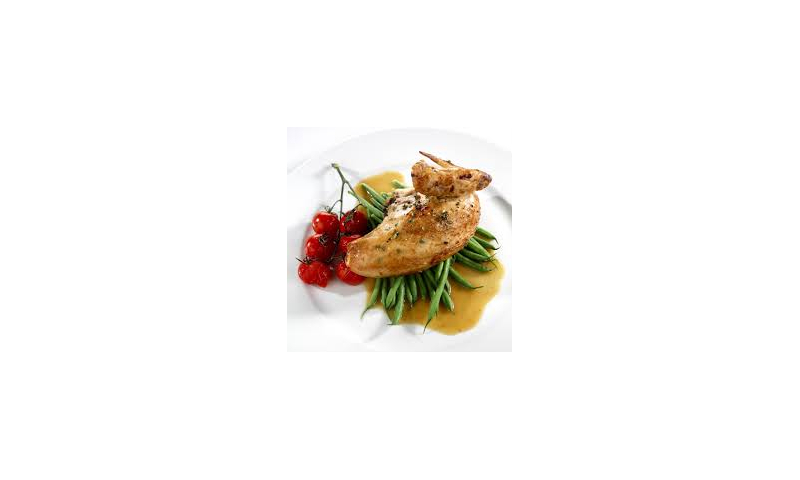 Chicken Breast quarters cooked 10-12oz 4 x8