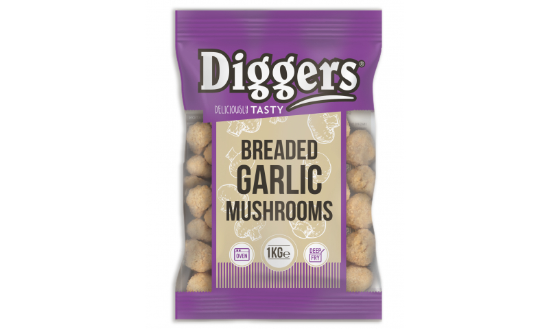 Garlic Mushrooms 5x1kg