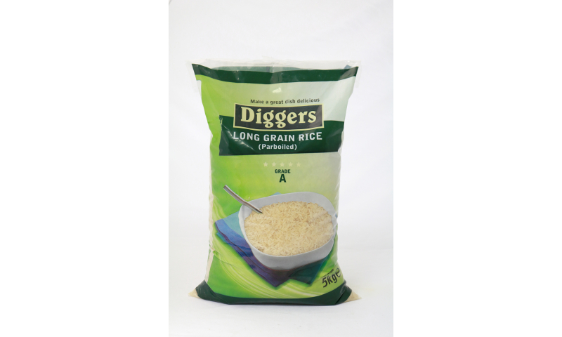 Diggers Long Grain Boiled Rice x 5kg
